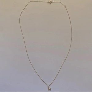 NIB Bony Levy 14K Gold Petite Horoscope Pendant Necklace - Pisces